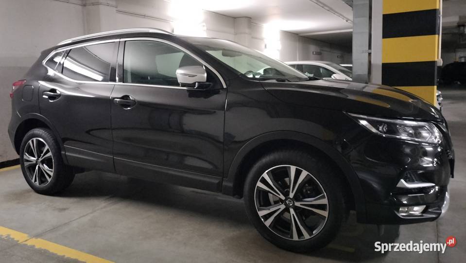 Nissan Qashqai 12 salon polska serwis ASO stan czarny mazowieckie Warszawa