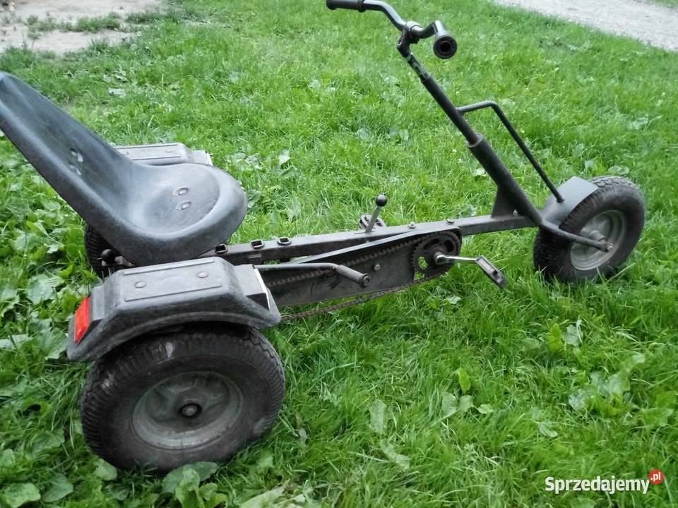 Gokart dzieci i dorosłych na pedały duży Solidny Sejny