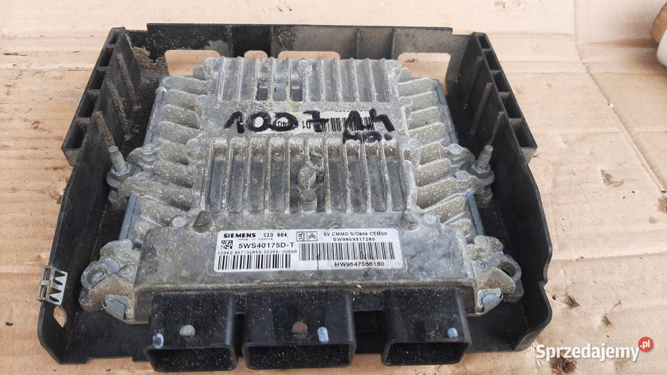 kompuetr sterownik silnika peugeot 1007 14 hdi osobowe dolnośląskie Dębno