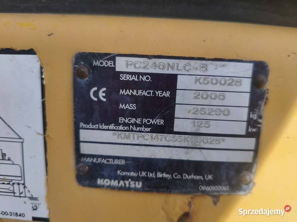 Komatsu PC 240 NLC 8
