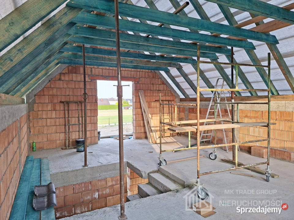 Nowy dom wolnostojący Kłaj pow 80m2 rekuperacja