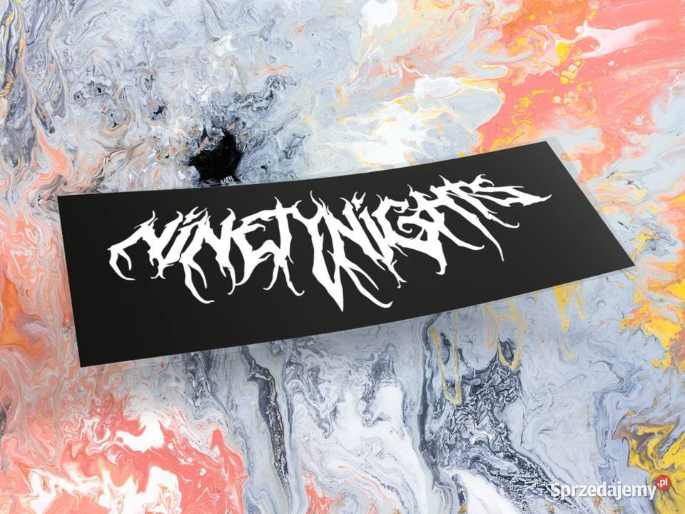 Naklejka K13 NINETYNIGHTS 20 x 65 drift slap Choroszcz sprzedam