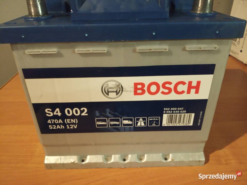 Akumulator BOSCH S4 002 (12V/470A / 52ah/ Suwałki