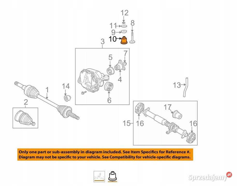 USZCZELNIACZ SKRZYNI JAGUAR STYPE 0308 osobowe