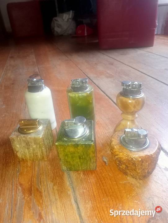 Zapalniczki gabinetoweciekawy zbiór