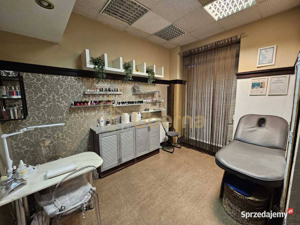 Gotowy salon fryzjerskokosmetyczny 125m2 Szczecin