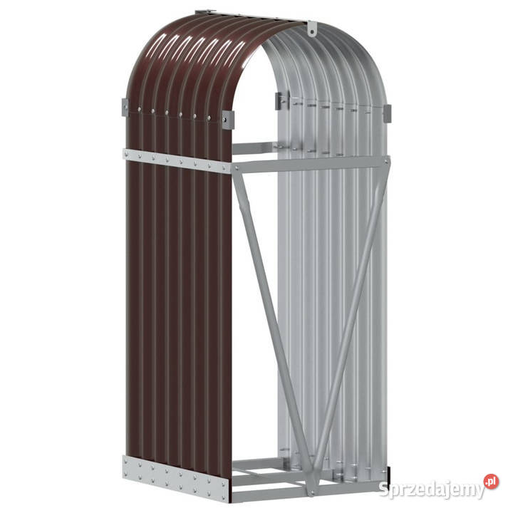 Stojak na drewno brązowy 40x45x100 stal Warszawa