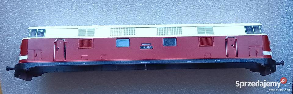 Obudowa do lokomotywy BR 118 Piko H0 stan Modelarstwo Kraków sprzedam