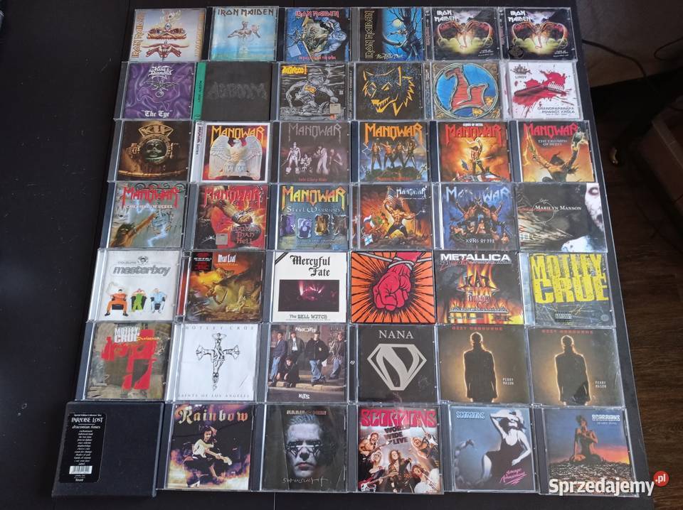 Płyty CD Rock Metal Pop Dance Zestaw Różni Płyty i kasety Wałbrzych