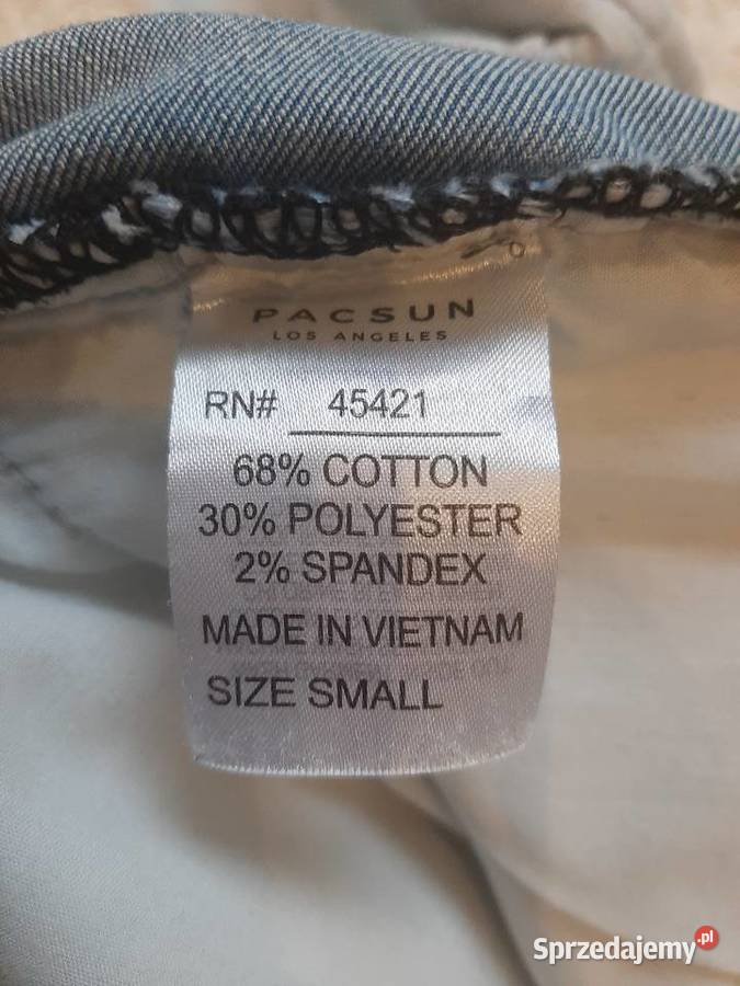 nowe spodnie z USA firmy pacsun rozmiar S skinny
