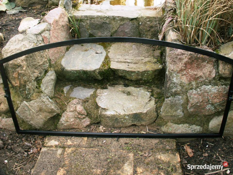 Stara rama na lustro aranżacja loft retro Ełk