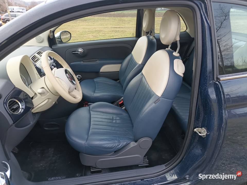 Fiat 500 turbo 900cc SZYBER DACH VAT marża Podkonice Miejskie