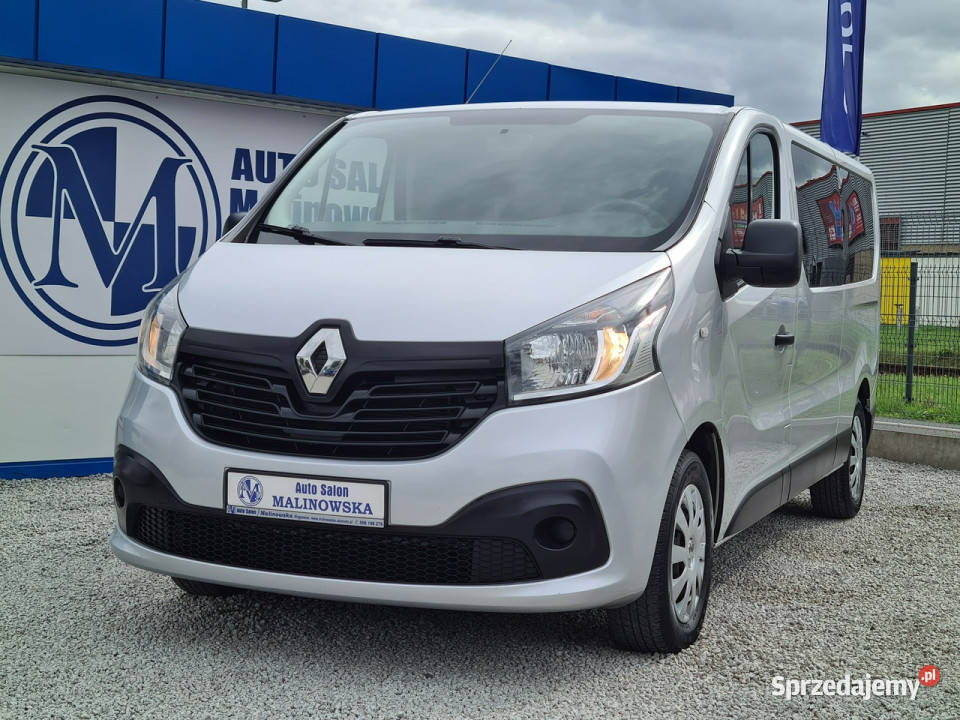 Renault Trafic LONG 9Osób Salon Klimatyzacja centralny zamek Wągrowiec