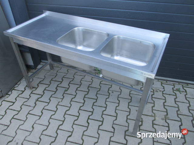 Zlew 2 Komory Dwukomorowy Stal Nierdzewna Ostrów Wielkopolski