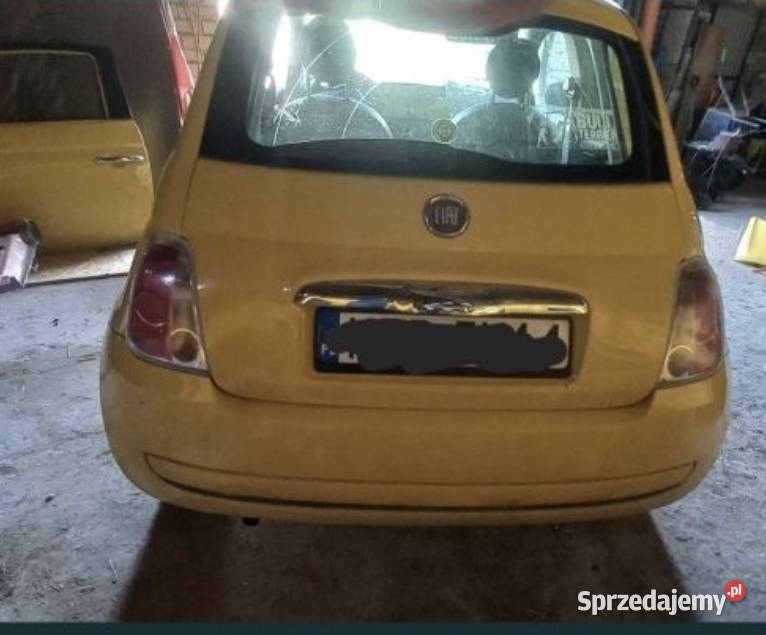 Lusterko fiat 500 łódzkie