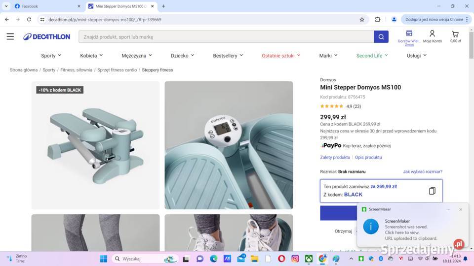 Stepper NOWY DOSTAWA Gorzów Wielkopolski