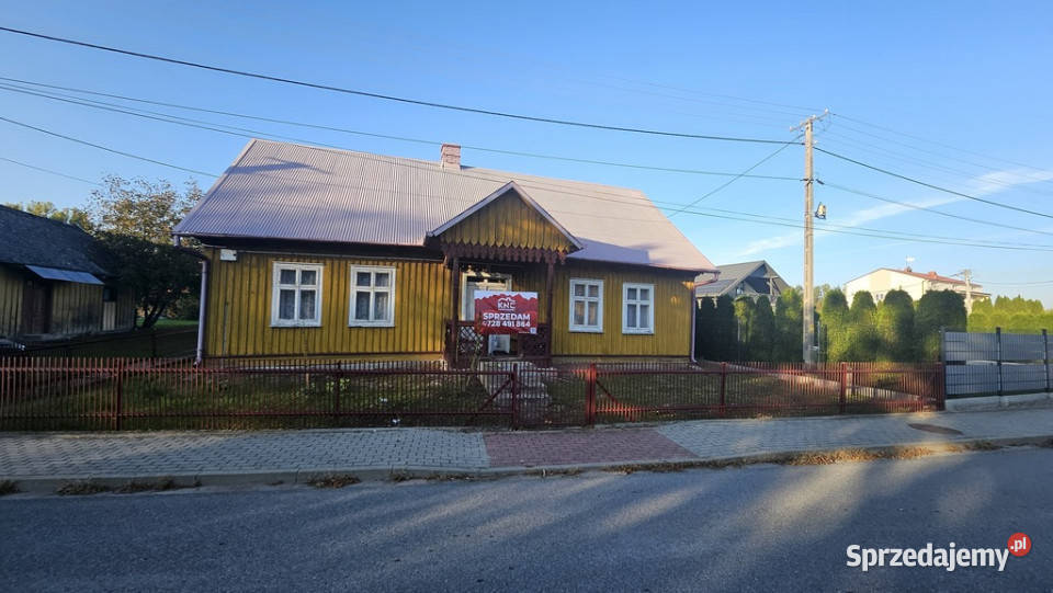 Działka na sprzedaż Gręboszów Małopolkie szambo