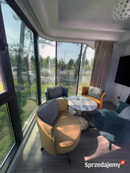 Nowoczesny Luksusowy Dom Kapsułowy Całoroczny Urbanie