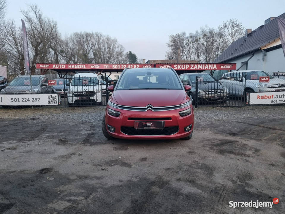 Citroen C4 Grand Picasso Salon II WŁ Navi Kamera kurtyny powietrzne Szczecin