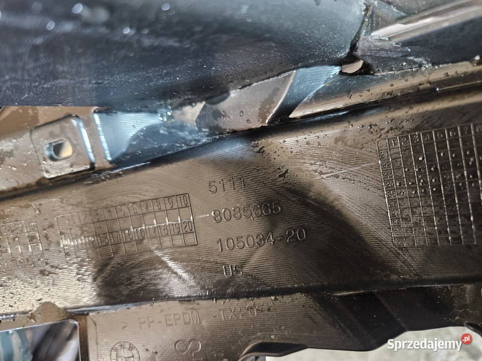 BMW X6 G06 LIFT LCI MPAKIET ŚLIZG LEWY ZDERZAKA Międzychód