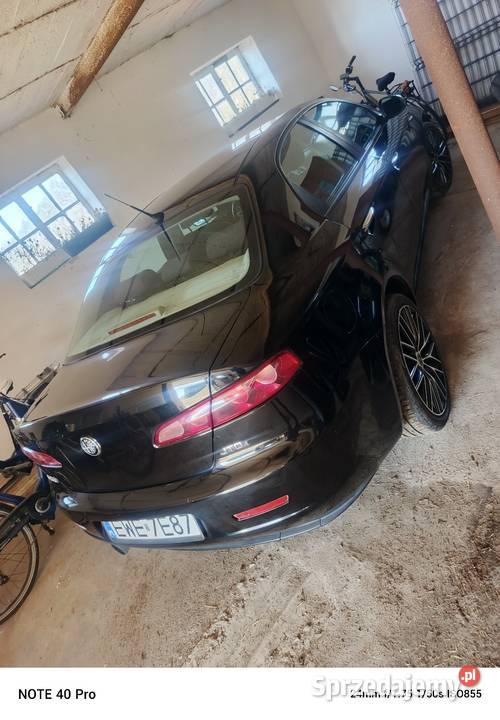 Doinwestowana Alfa Romeo Rok produkcji 2007 159 Dąbie