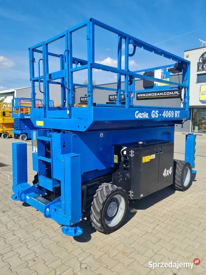 Genie GS4069 RT podnośnik nożycowy spalinowy Dąbrowa Tarnowska sprzedam