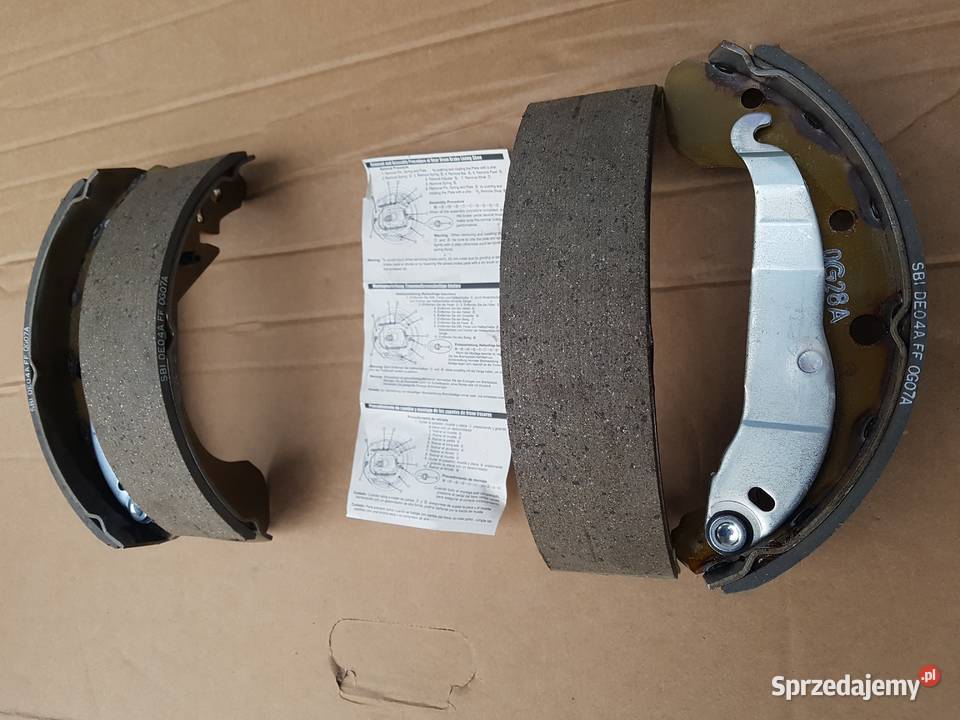 szczęki hamulcowe Daewoo Tacuma 00 rezzo 00 Gdańsk