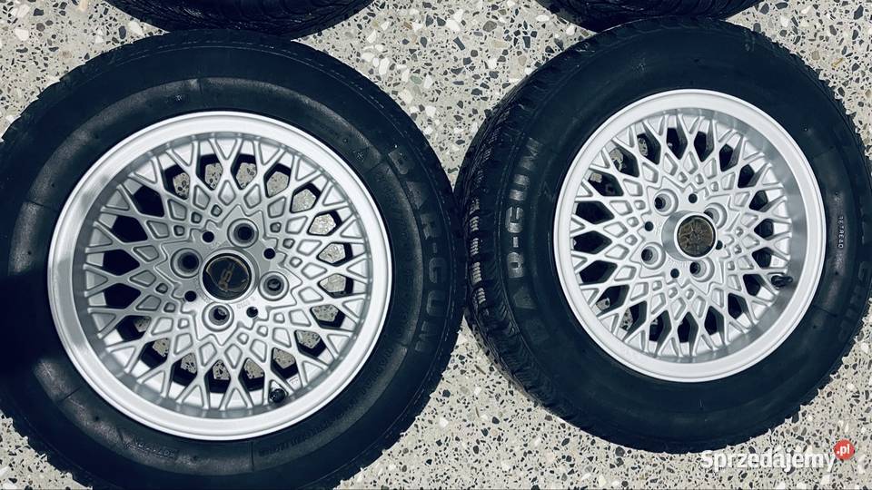 Felgi aluminiowe z oponami FSO polonez duzy fat