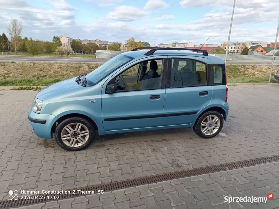 Fiat panda 2 2005r 12 Ben wspomaganie klimatrnik 1200cm3 Włodawa