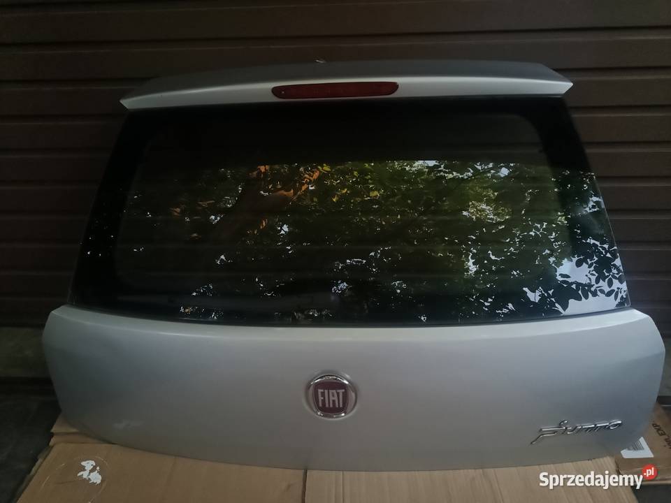 Klapa bagażnika fiat grande punto kod lakieru Głowno sprzedam
