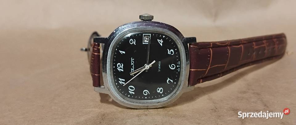 Zegarek Męski Poljot 17 JEWELS 26142H czarny opolskie Opole