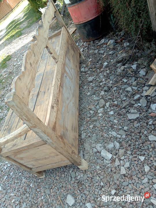 Wiejska ława orginal Gdów sprzedam