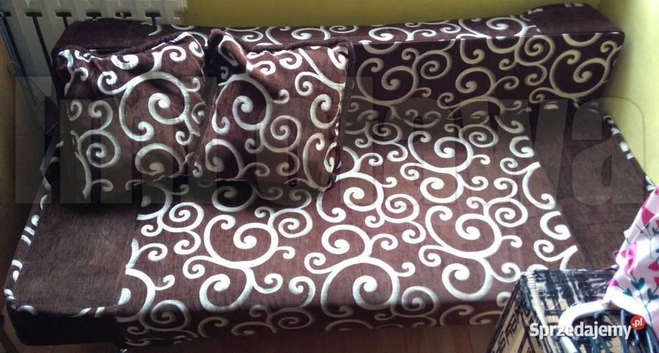 sofa łóżko rozkładane z miejscem na pościel Oława