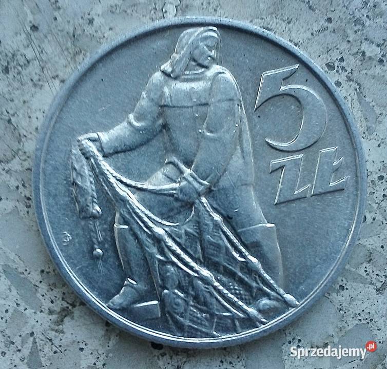 POLSKA5 1974 rMENNICZA TYP ADATA WYPUKŁA Legionowo sprzedam