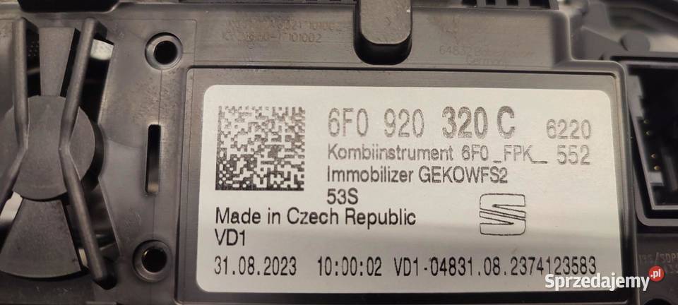 SEAT TARRACO LICZNIK VIRTUAL KOKPIT 52429 Liczniki i zegary