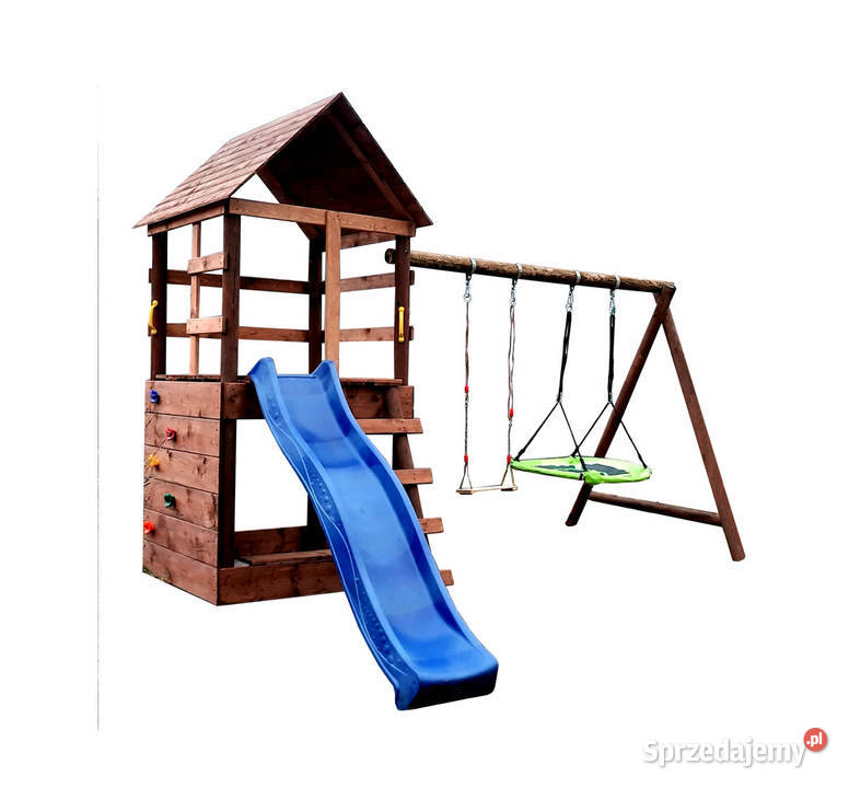 Plaz Zabaw o Ogrodu ZYGZAK DOMEK Ślizg Kraków sprzedam