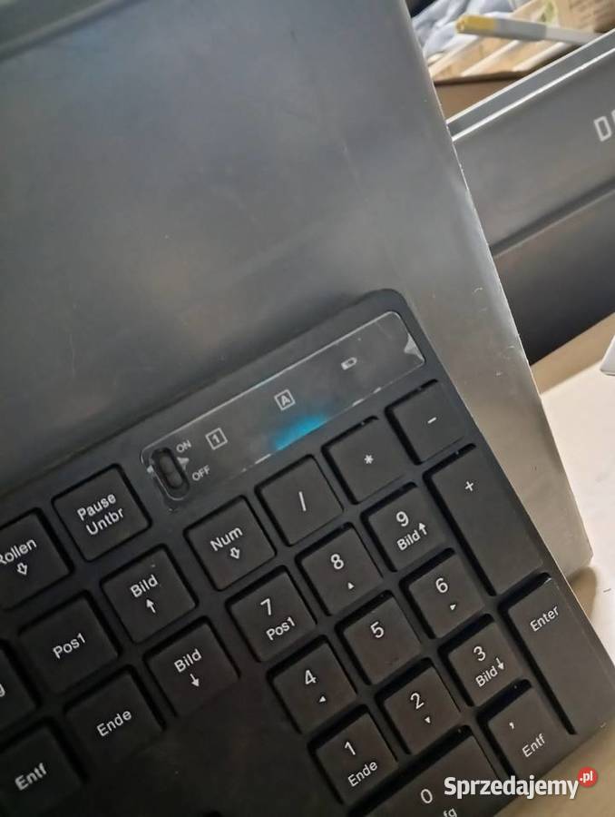 Klawiatura bezprzewodowa do PC laptopa czarna