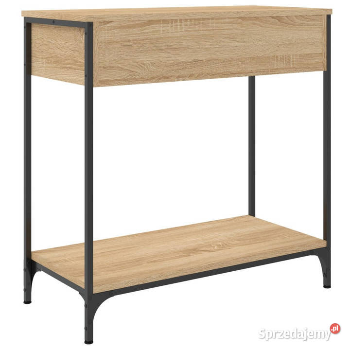 Stolik konsolowy dąb sonoma 75x345x75 WM834166 Stoły Warszawa