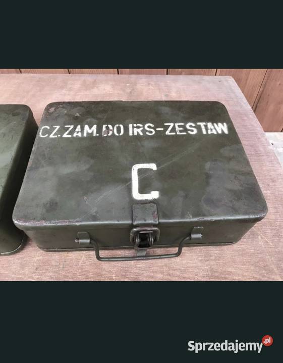 Wojskowa skrzynka metalowa podkarpackie