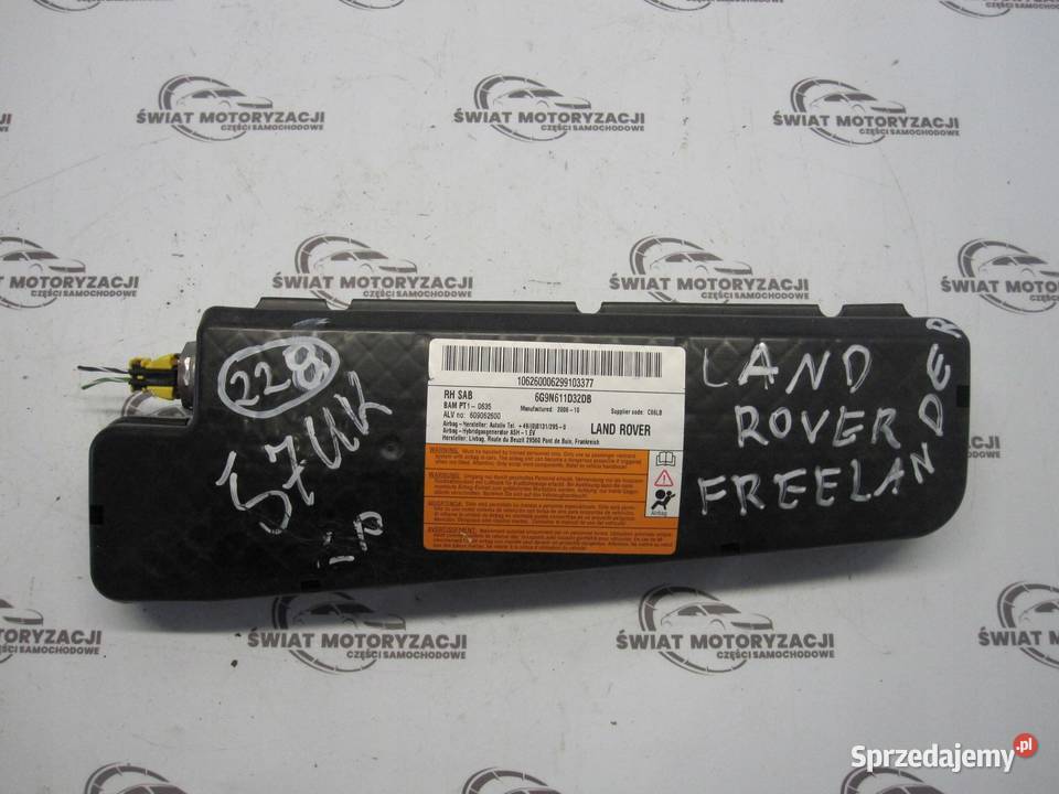 LAND ROVER FREELANDER II 06r AIRBAG poduszka świętokrzyskie