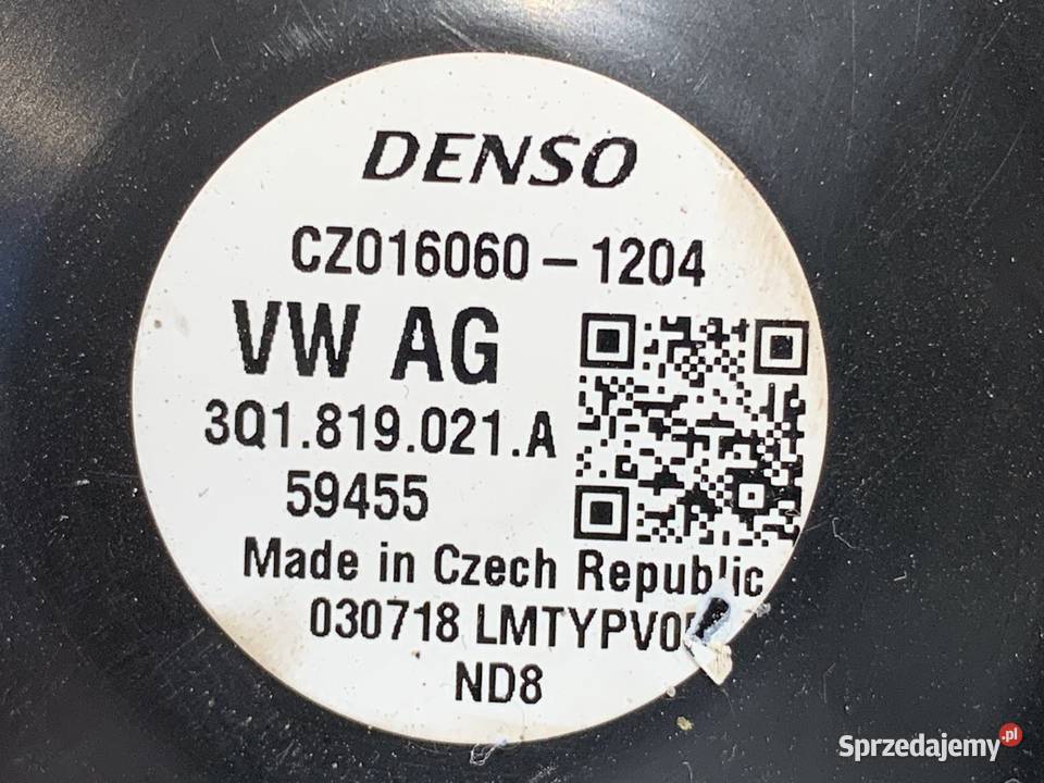 DMUCHAWA NAWIEWU VW PASSAT B8 3Q1819021A