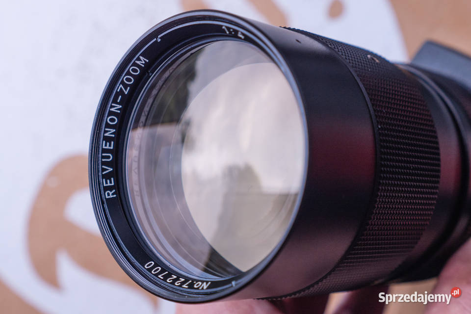 Teleobiektyw Revuenon Zoom 70220mm f4 M42 Japan Szramowo sprzedam