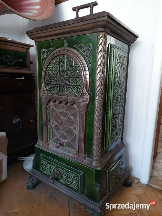 Zabytkowy żeliwny piec koza antyk Antyki, Sztuka, Kolekcje Gdańsk