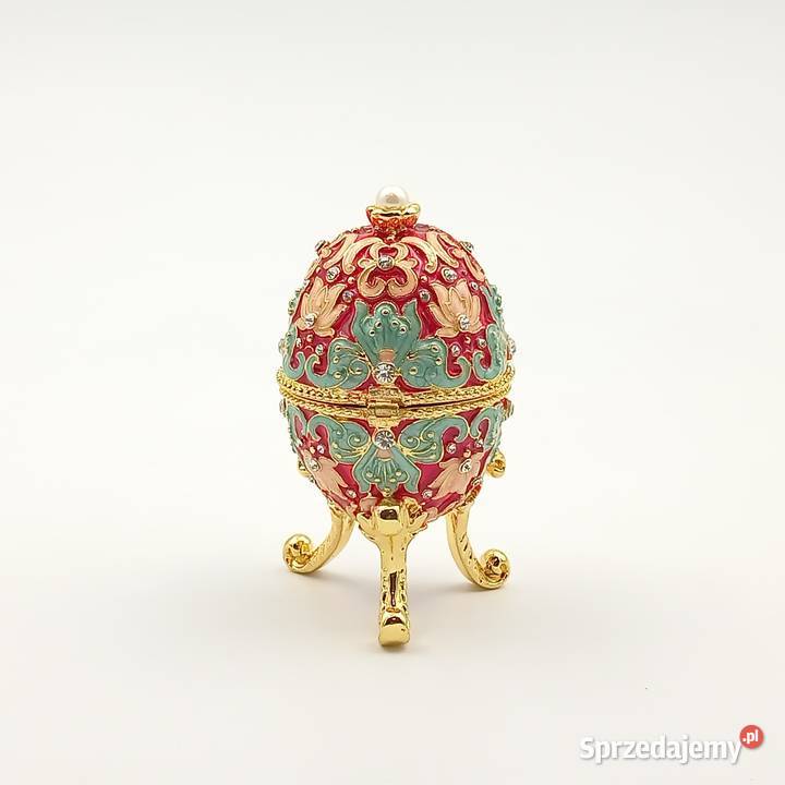 Jajko jajo faberge pojemniki szkatułka Zawiercie