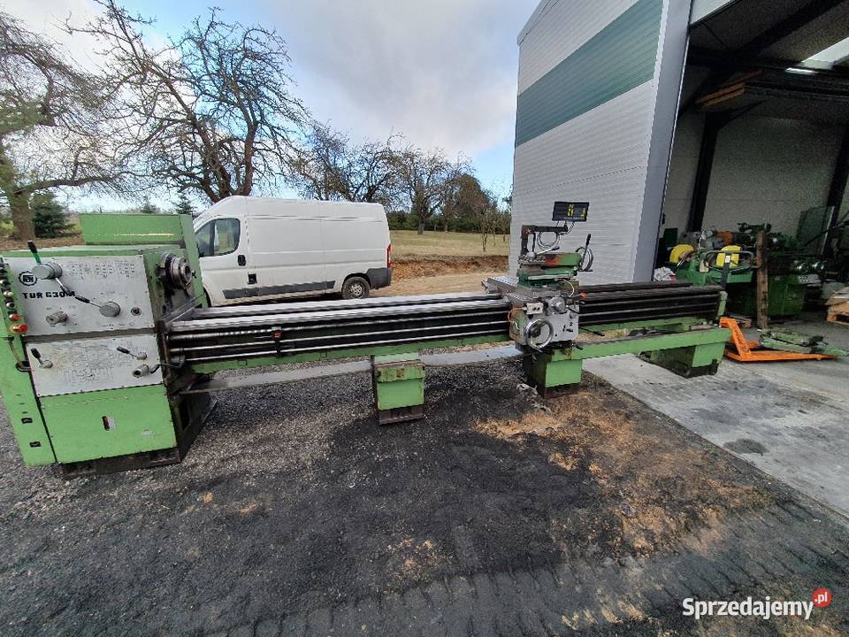 Tokarka Tur 710A x 4000mm przelot 140mm Kępno