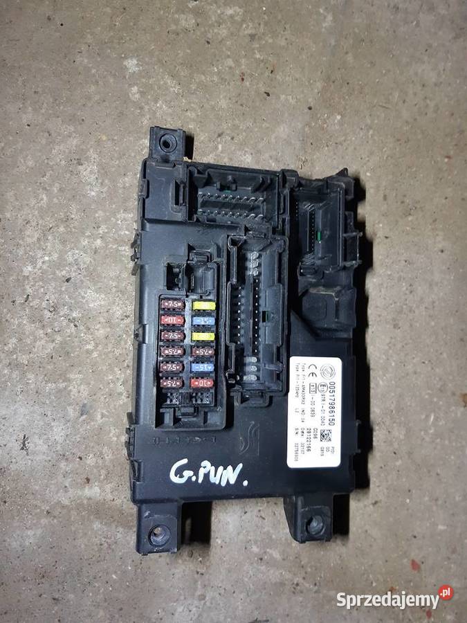 CENTRALKA BODY BSI GRANDE PUNTO 51798615 łódzkie Łódź