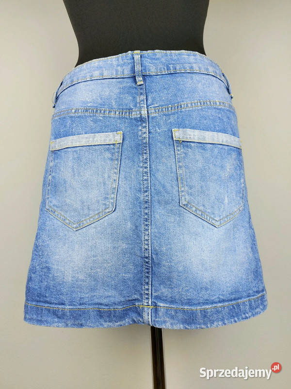 Spódnica damska jeansowa dżinsowa krótka łódzkie Złoczew