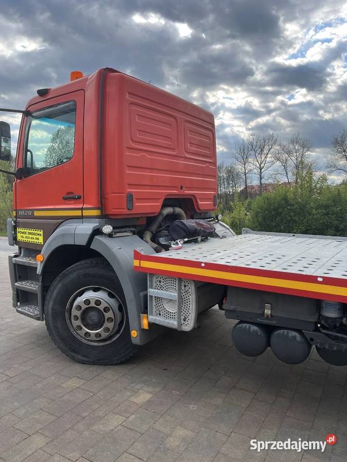 Mercedes Atego 1828 Autolaweta Pomoc drogowa Samochody ciężarowe sprzedam