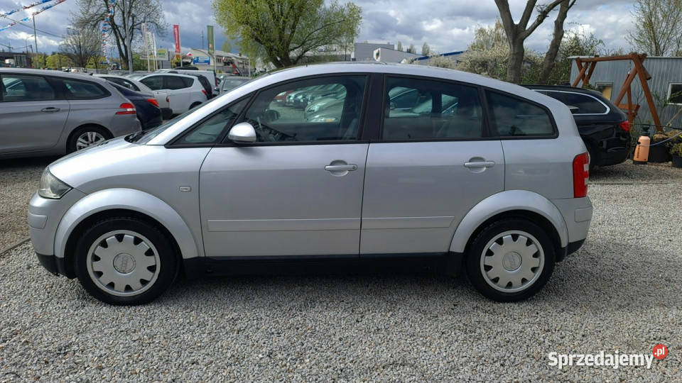 Audi A2 14 Benzyna FULL Nowy rozrząd Panorama srebrny dolnośląskie Świdnica