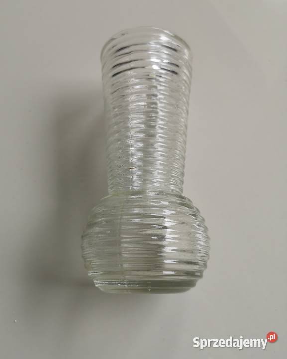 Wazon Huta szkła Prądniczanka PRL vintage Toruń